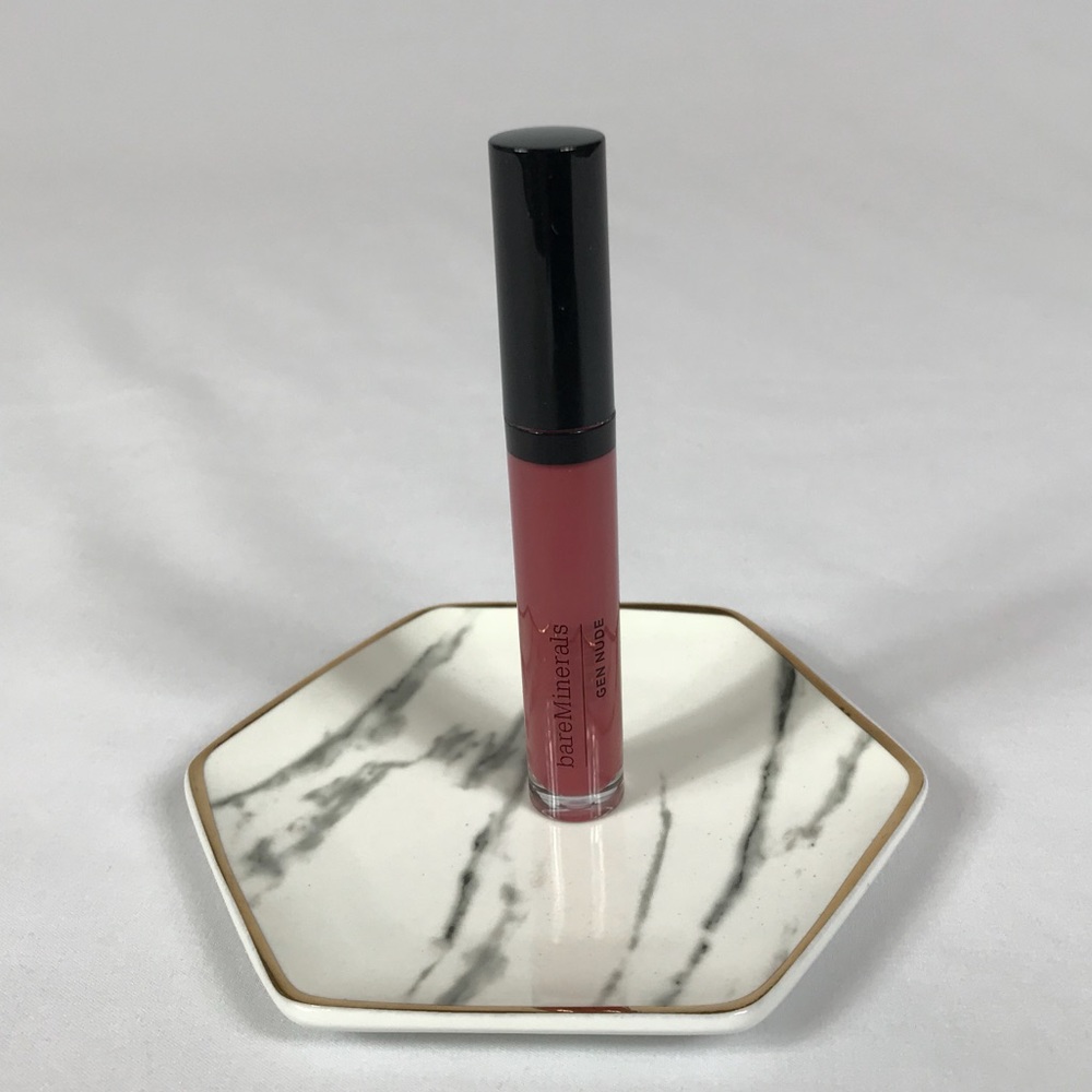 BNIB bareMinerals Gen Nude Patent Lip Lacquer - Picture 2 of 7